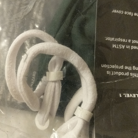 Stringking youth green reusable green masks 2+2 - Picture 4 of 4